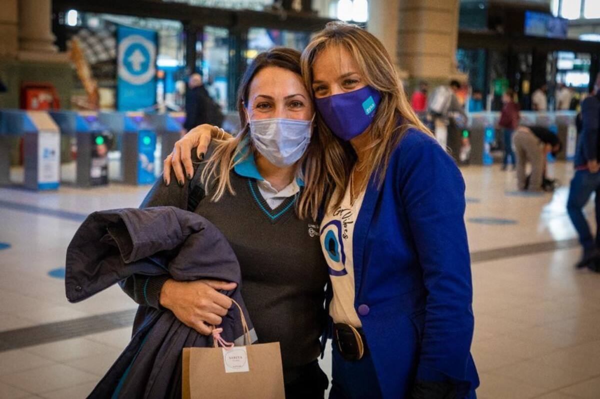 AySA realizó un flashmob en el Día Mundial del Agua