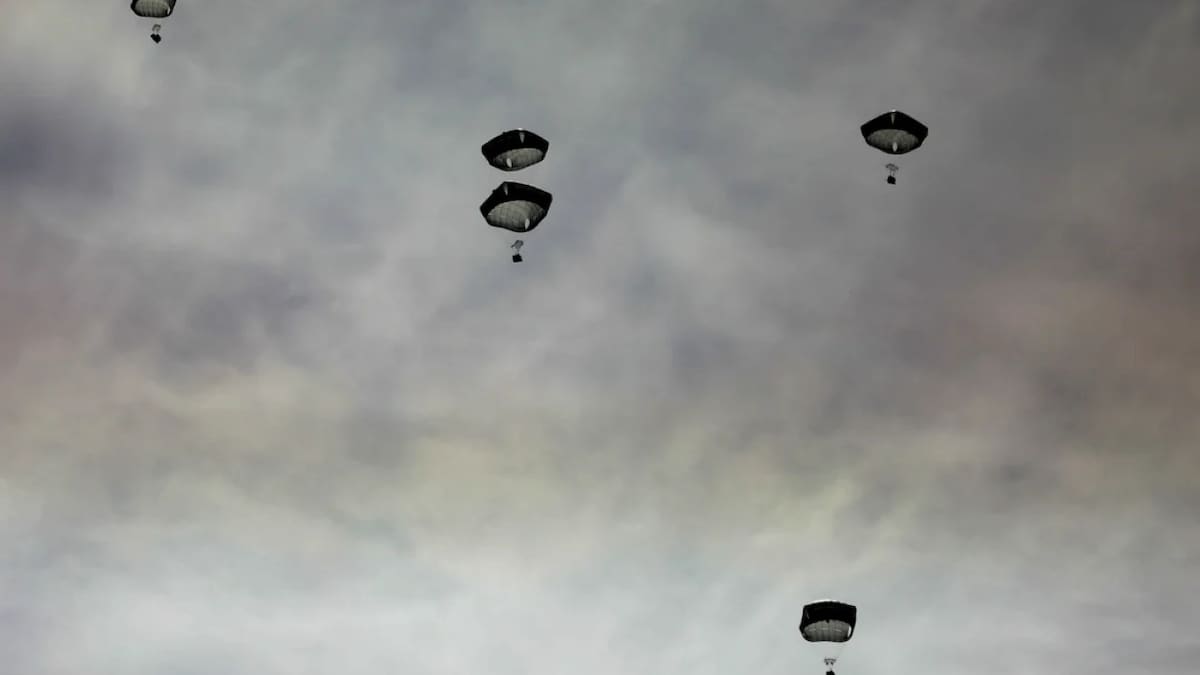 Ayuda humanitaria en Gaza. Foto: Reuters