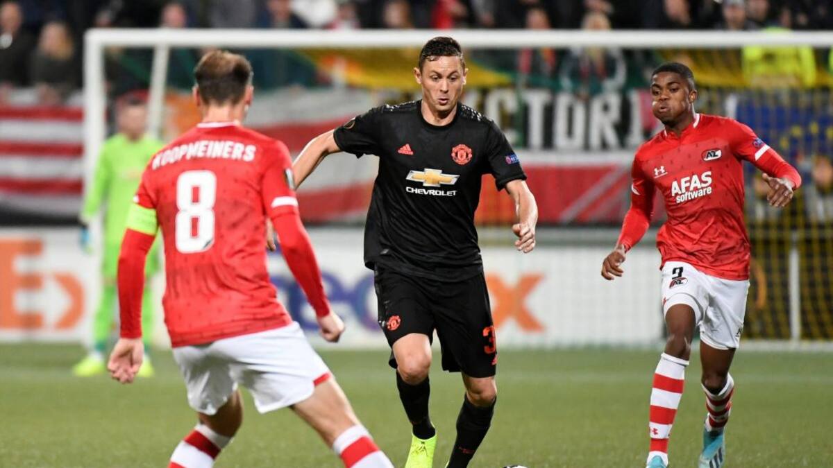 AZ Alkmaar vs United, Europa League, REUTERS