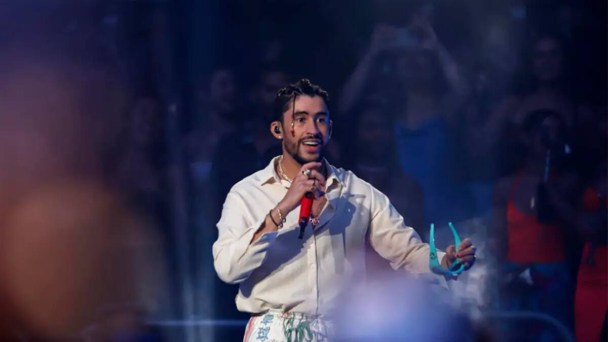 Bad Bunny. Foto: EFE.