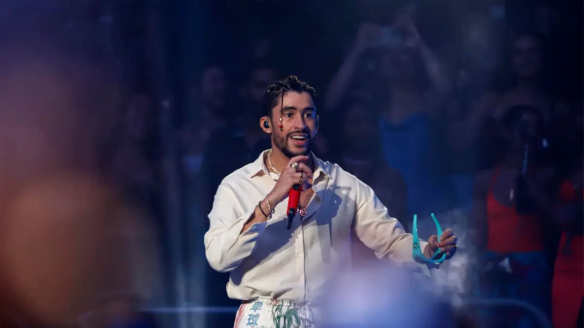 Bad Bunny. Foto: EFE.