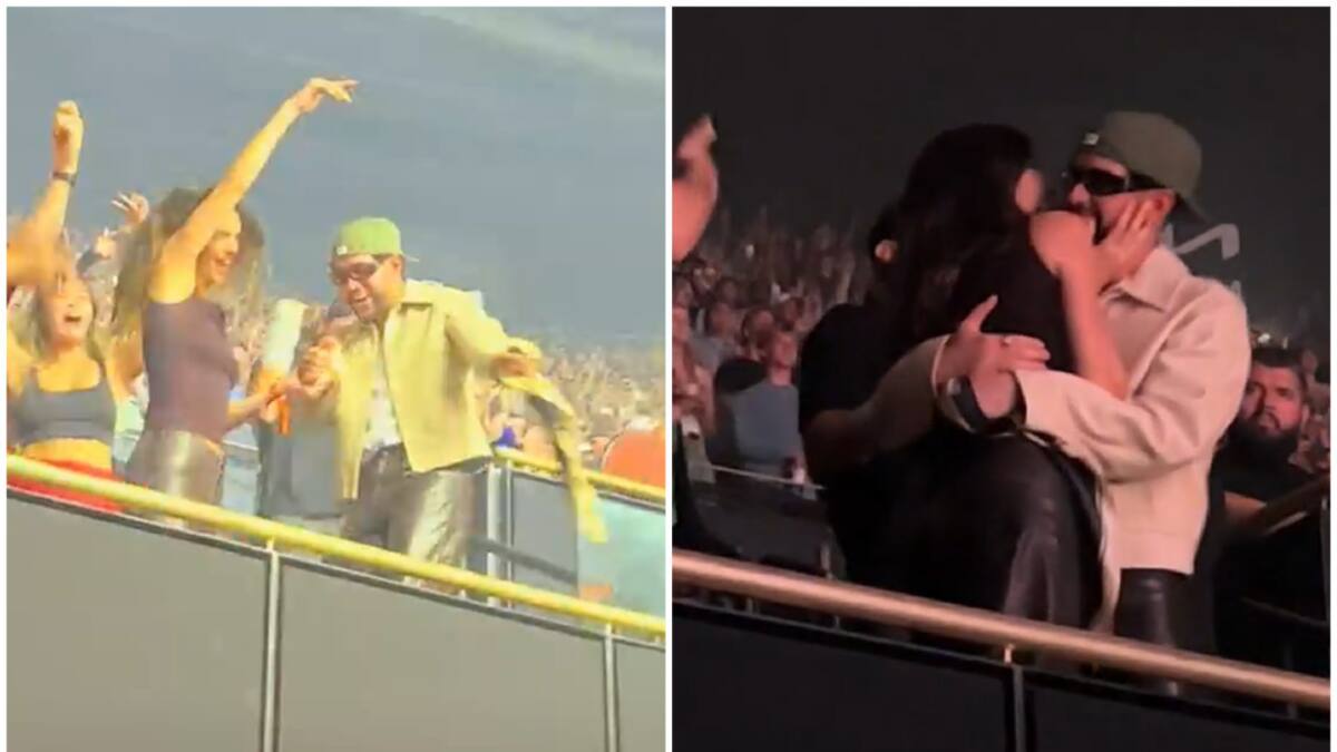 Bad Bunny y Kendall Jenner ya no se esconden. Fotos: captura.