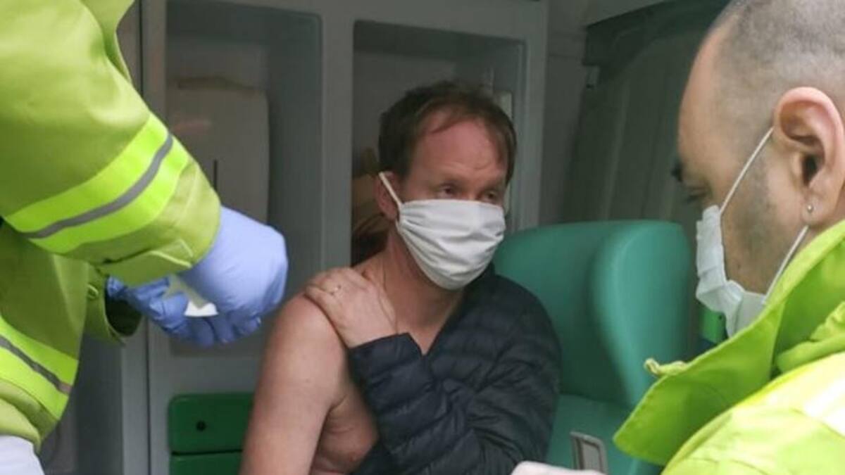 Baleado durante marcha por Vicentin en Olivos