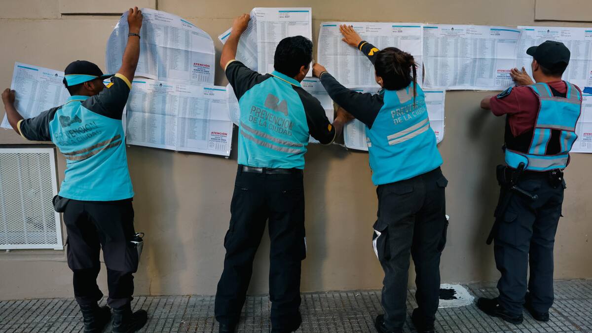 Balotaje 2023. Foto: EFE.