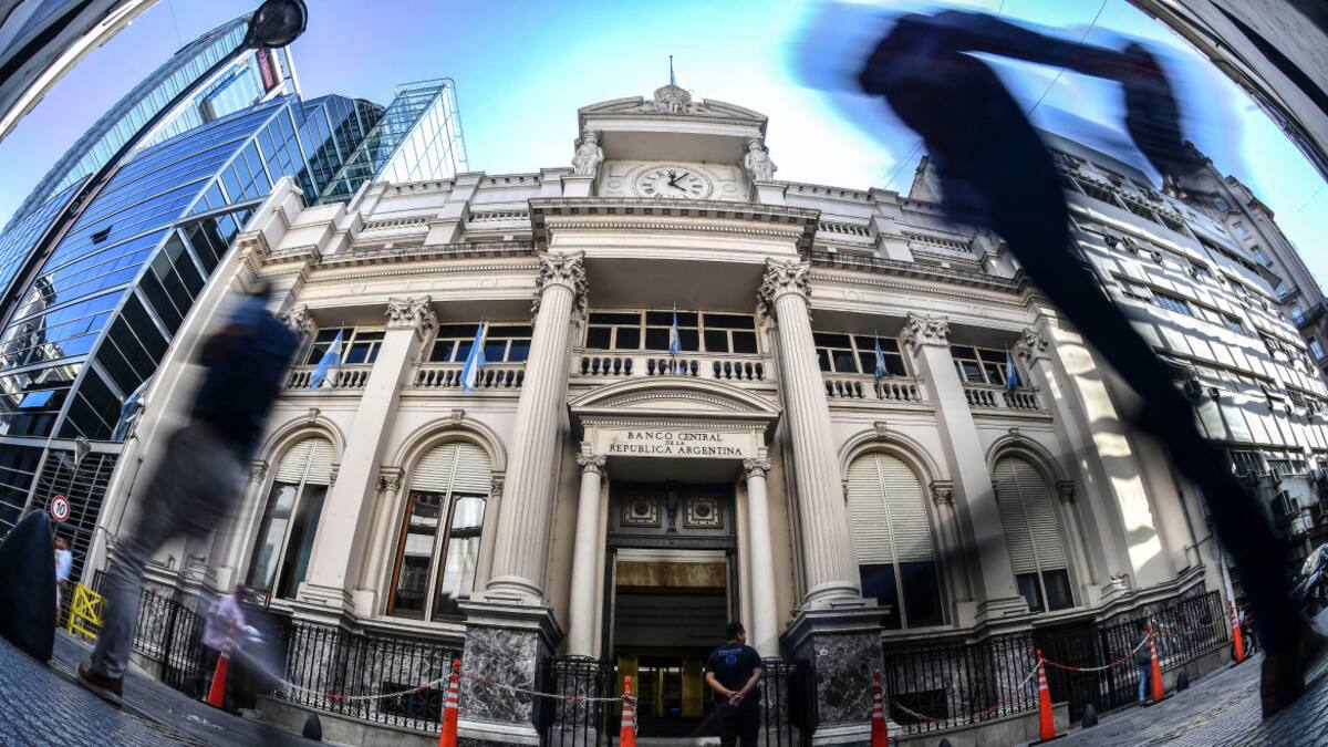 Banco Central, economía argentina. Foto: Télam