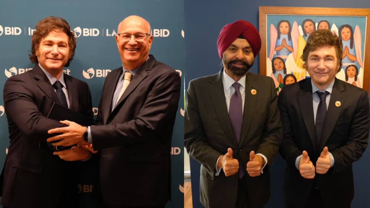 Banco Mundial y el BID confirmaron la asistencia a la Argentina. Fotos: Presidencia