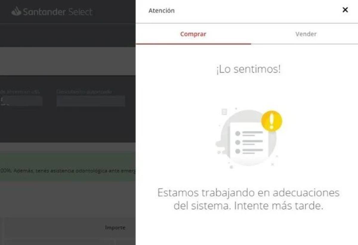 Bancos, operaciones en home banking canceladas