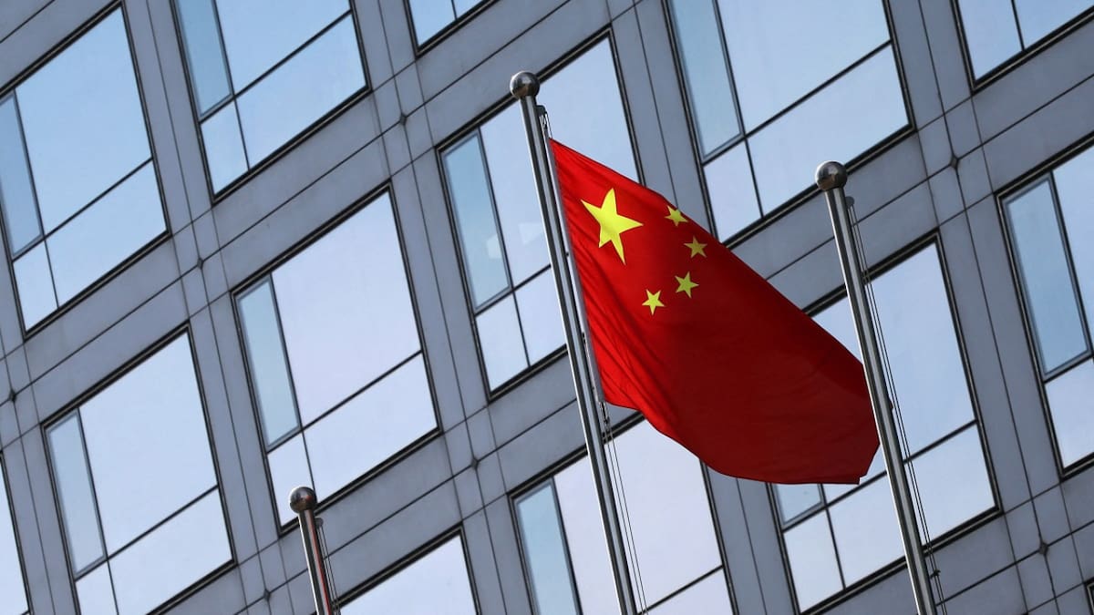 Bandera de China. Foto: Reuters.