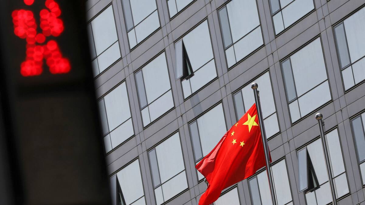 Bandera de China. Foto: Reuters.