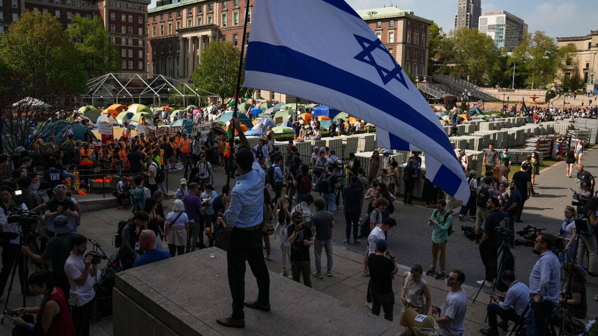 Bandera de Israel. Foto: Reuters.