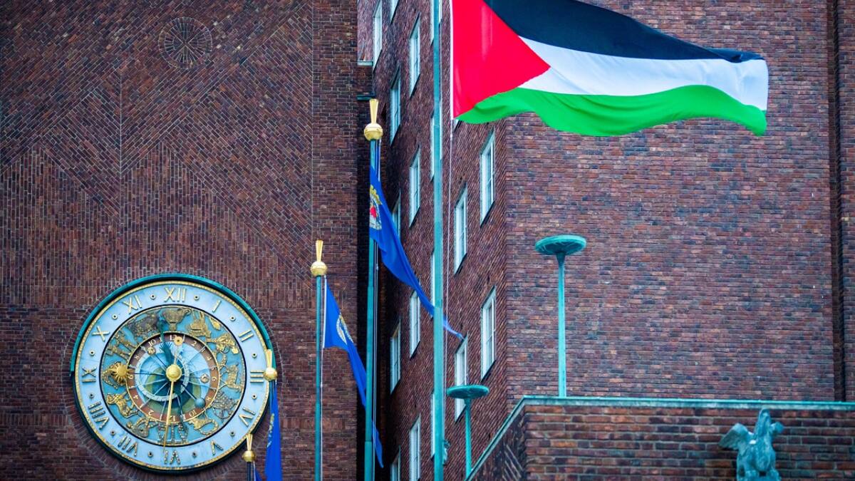 Bandera de Palestina. Foto: Reuters.