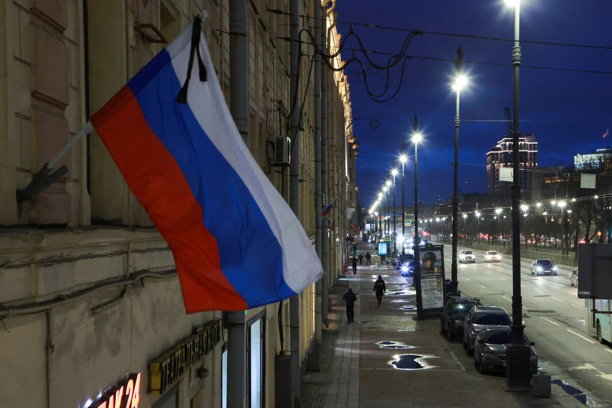 Bandera de Rusia. Foto: Reuters