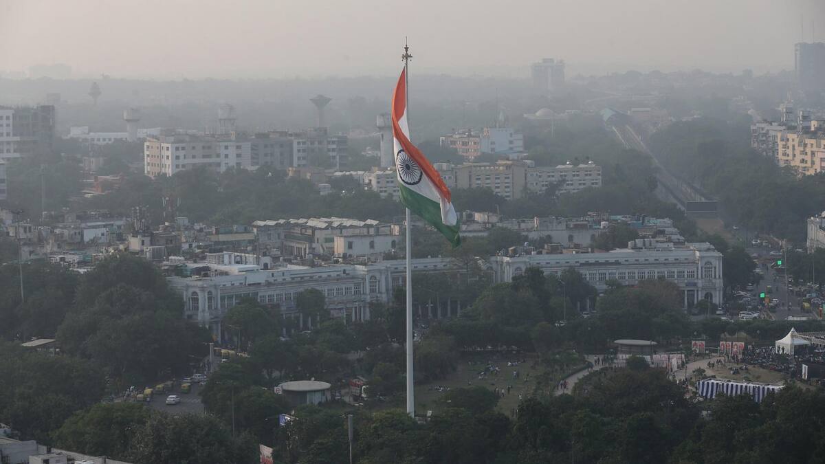 Bangladesh, Pakistán y la India, los países con el aire más contaminado en 2023. Foto: EFE.