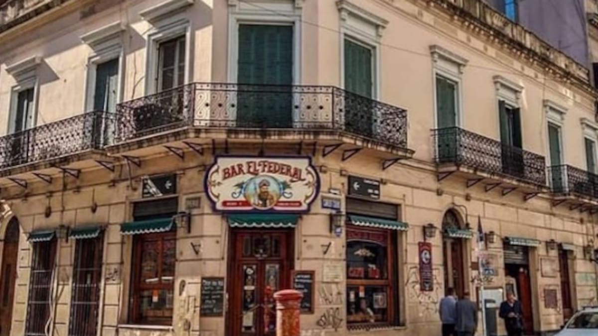 Bar notable El Federal.