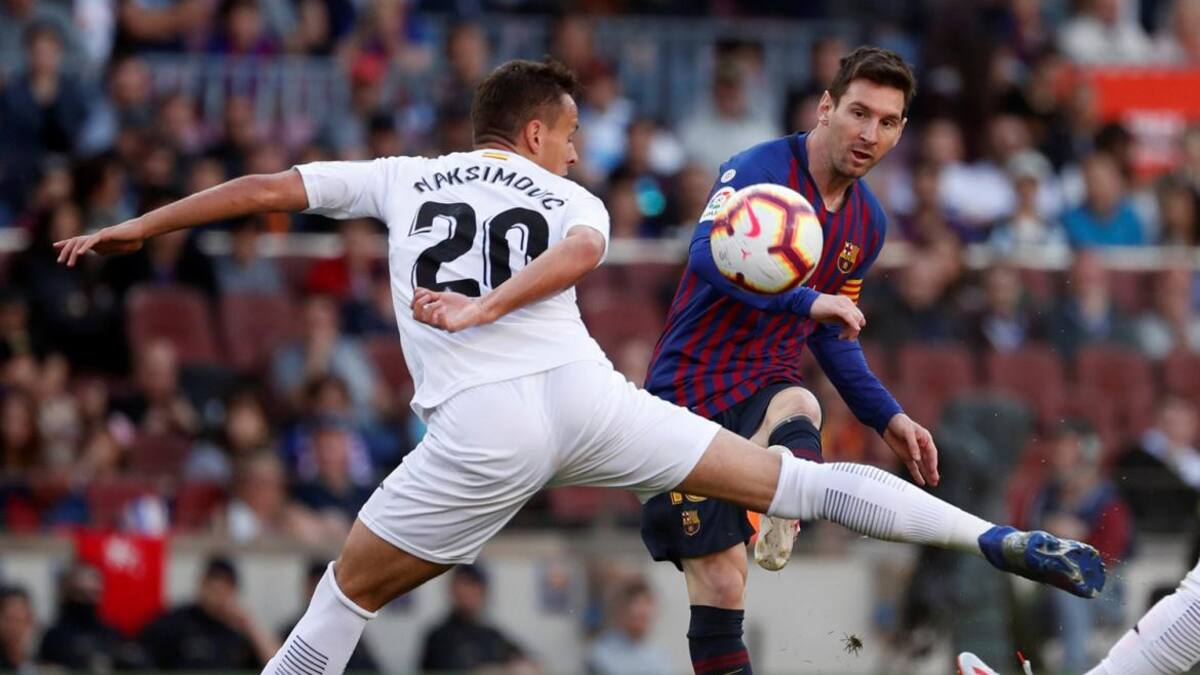 Barcelona vs Getafe - La Liga - Messi - Reuters