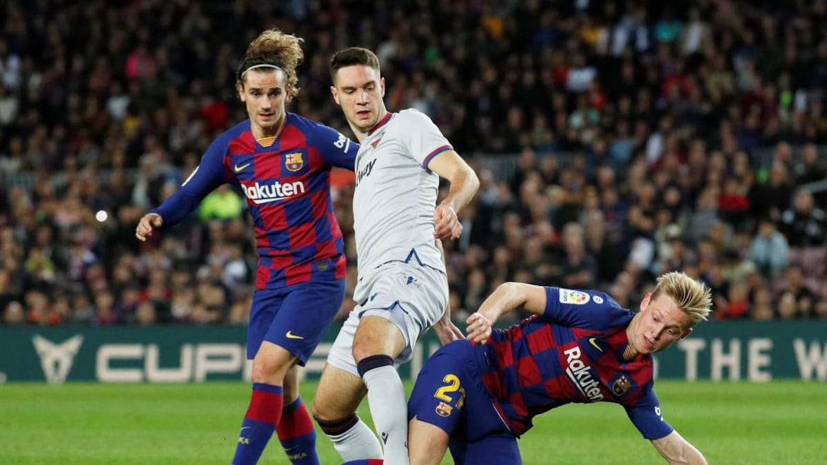 Barcelona vs Levante, La Liga, REUTERS