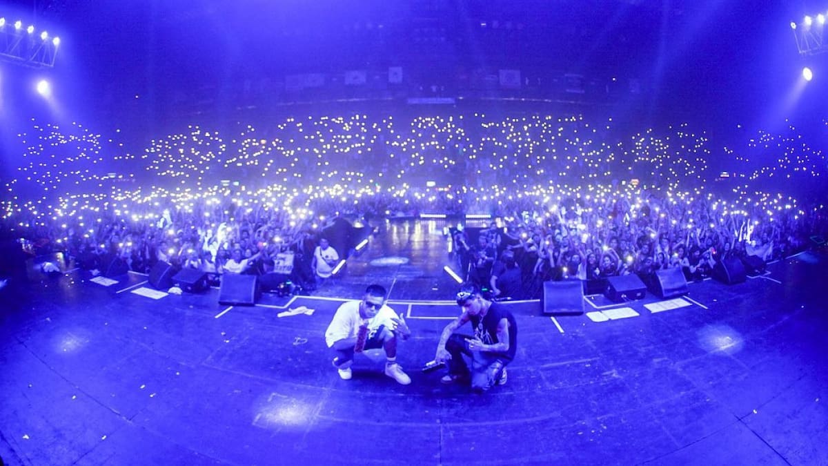Barderos en el Estadio Luna Park, Buenos Aires - Foto @barderos oficial