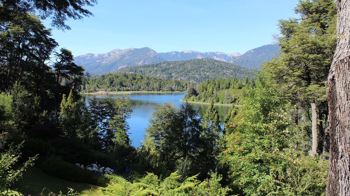 Desde Bariloche se puede ir en lancha hasta la isla Huemul.