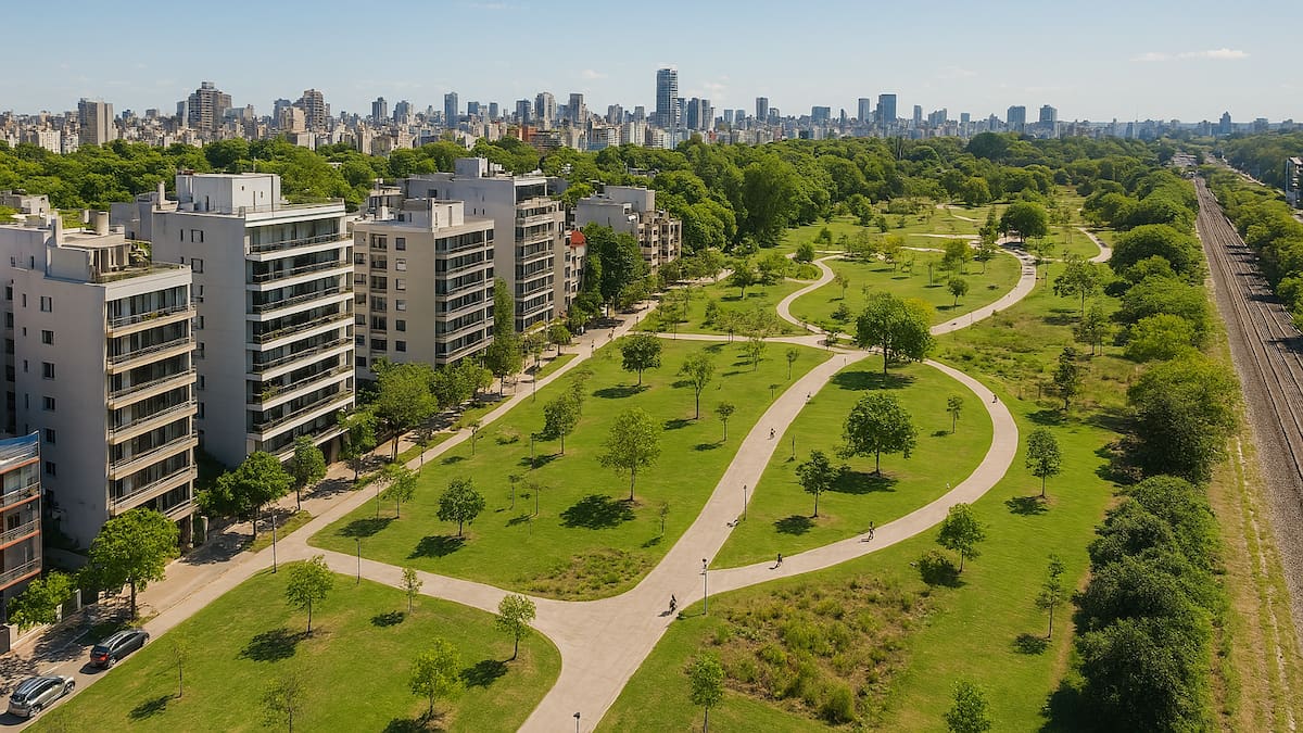 Colegiales vive su gran transformación: del viejo playón ferroviario a un nuevo boom inmobiliario en el norte porteño