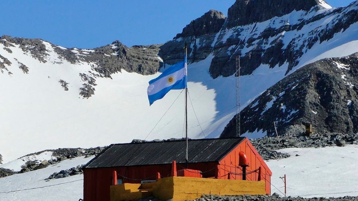 Base Esperanza, La Antártida. Foto X @RosauraAudi.