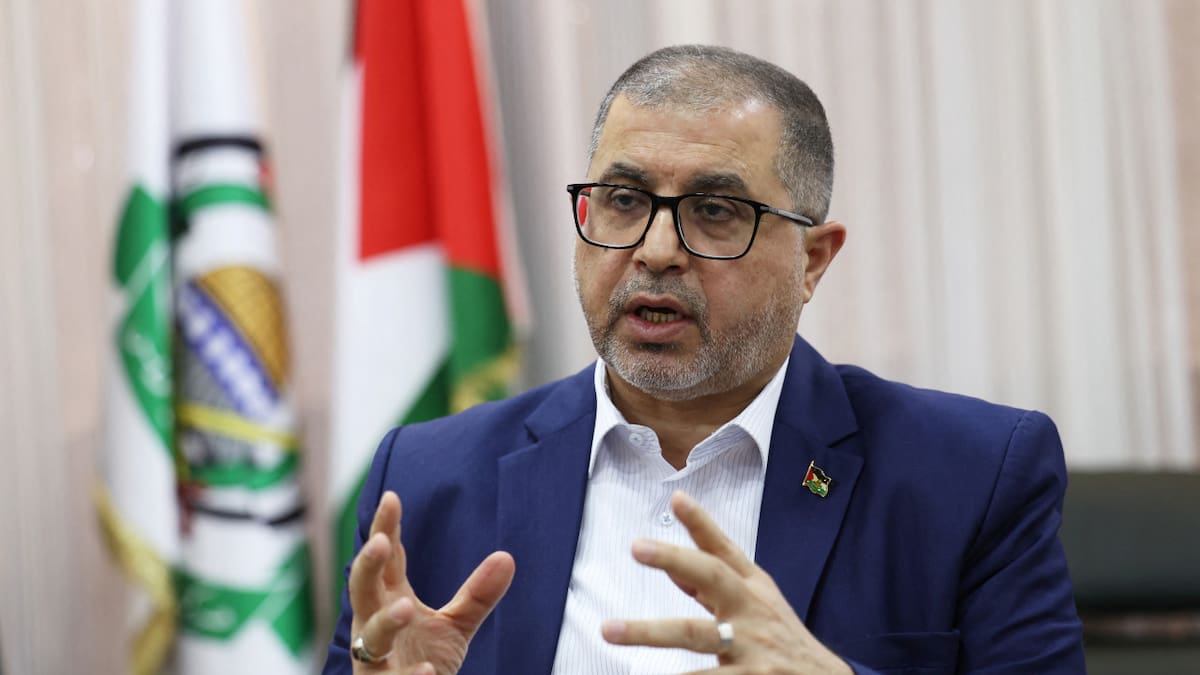 Basem Naim, integrante de la cúpula política de Hamás. Foto: Reuters.