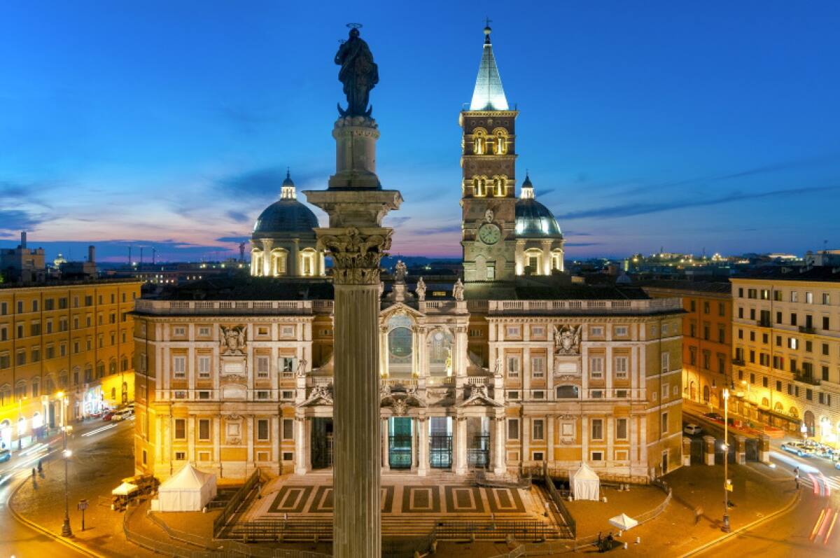 Basílica de Santa María la Mayor. Foto turismoroma.it
