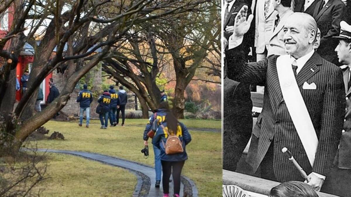 Bastón de Cámpora - Allanamiento a los Kirchner - Política