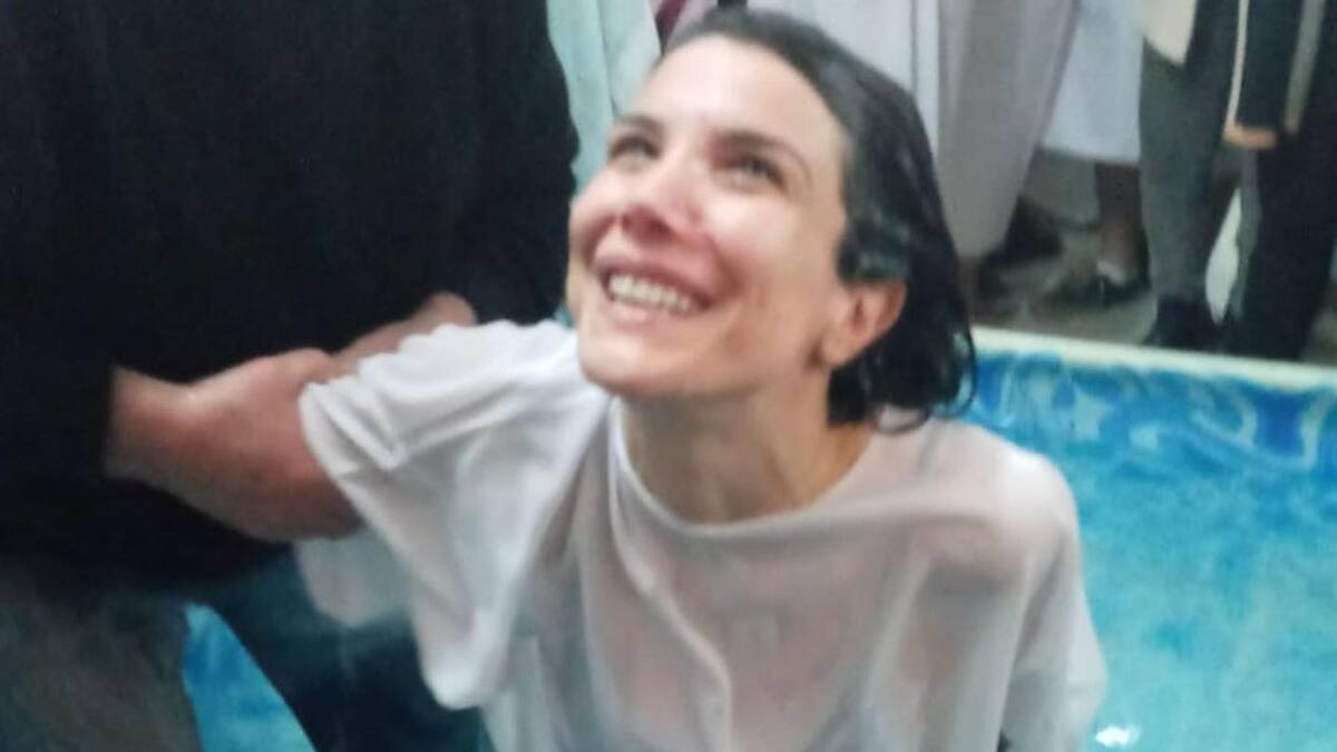 Bautismo de Andrea Rincón. Foto: Instagram.