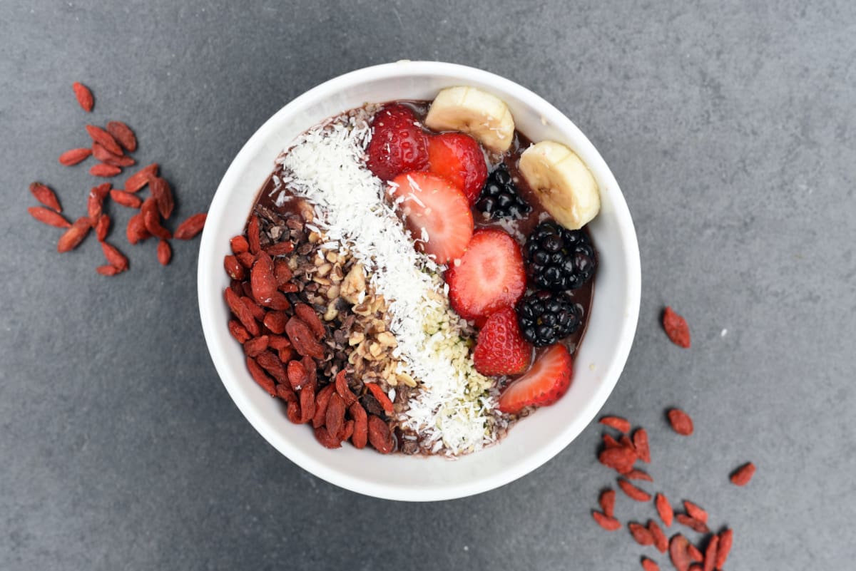 Bayas de goji. Foto: Unsplash