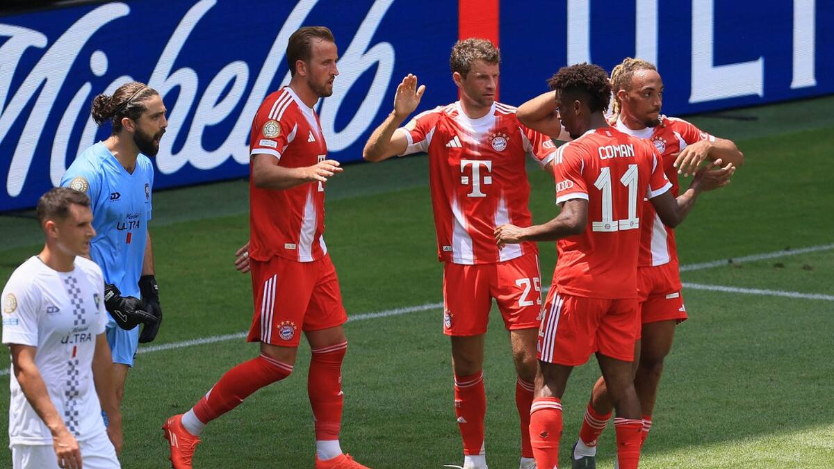 Bayern Múnich vs Auckland City; Mundial de Clubes. Foto: Reuters/Katie Stratman