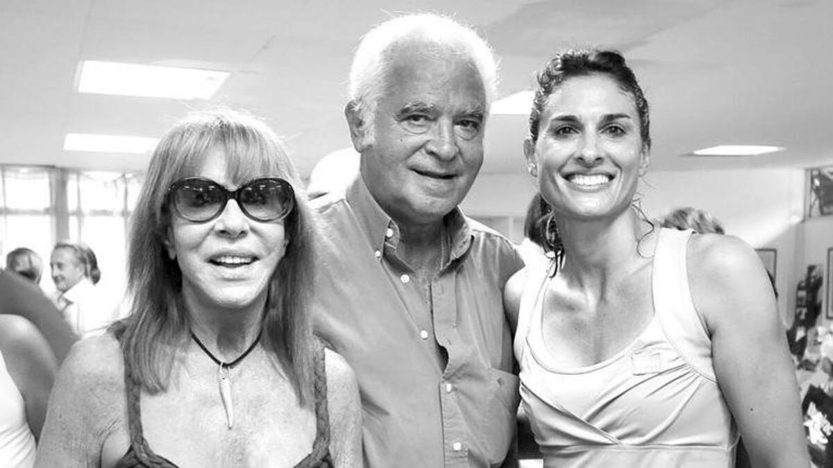 Beatriz Garófalo, Osvaldo Sabatini y Gabriela Sabatini
