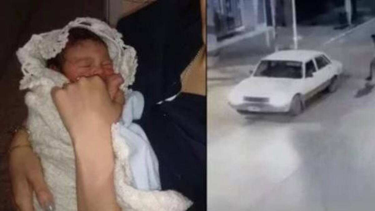 Bebé abandonado - Cañuelas