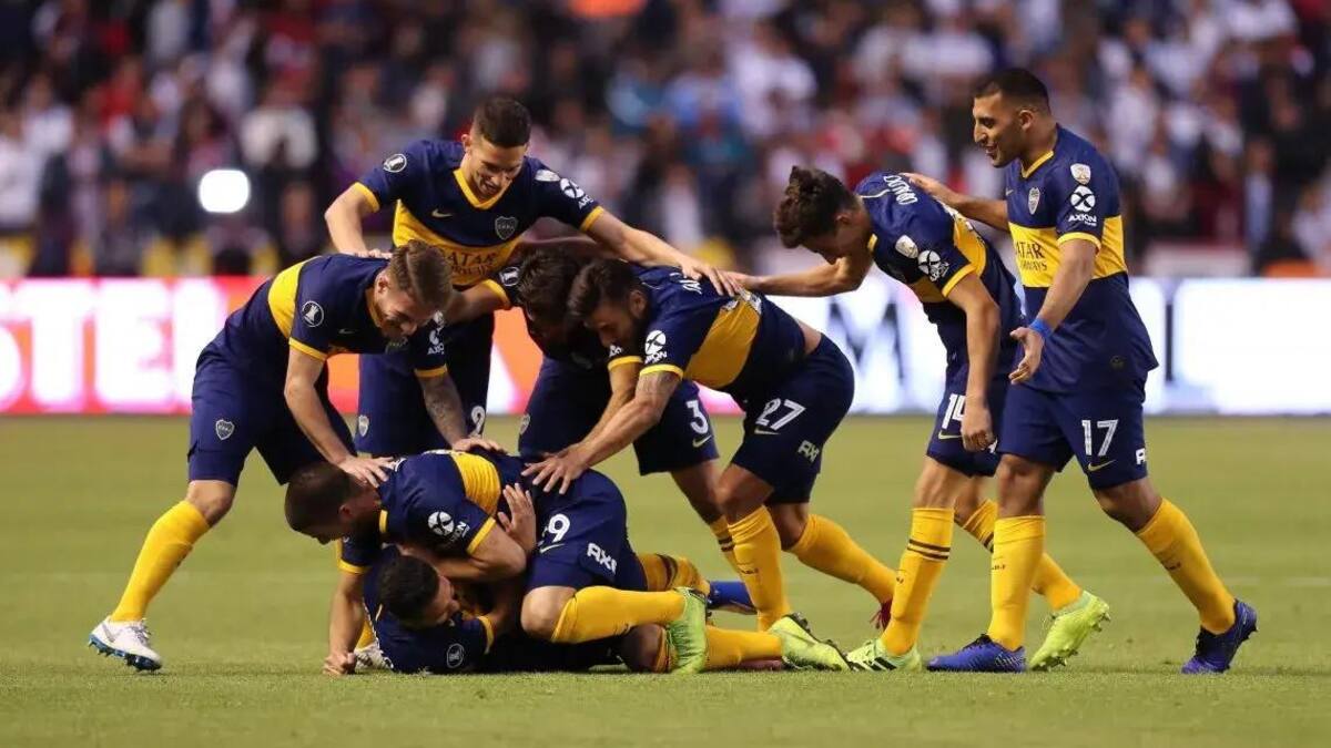 Bebelo Reynoso en Boca. Foto: Archivo.