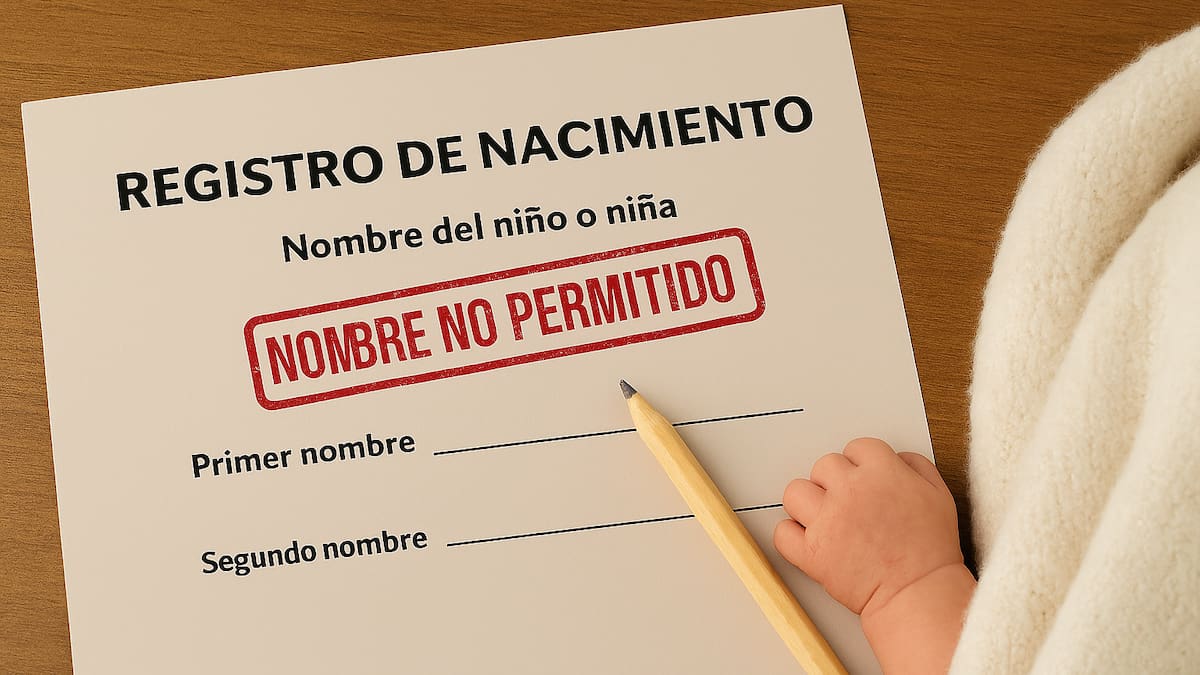 Nueva norma prohíbe inscribir bebés con determinados nombres: qué opciones quedaron vetadas