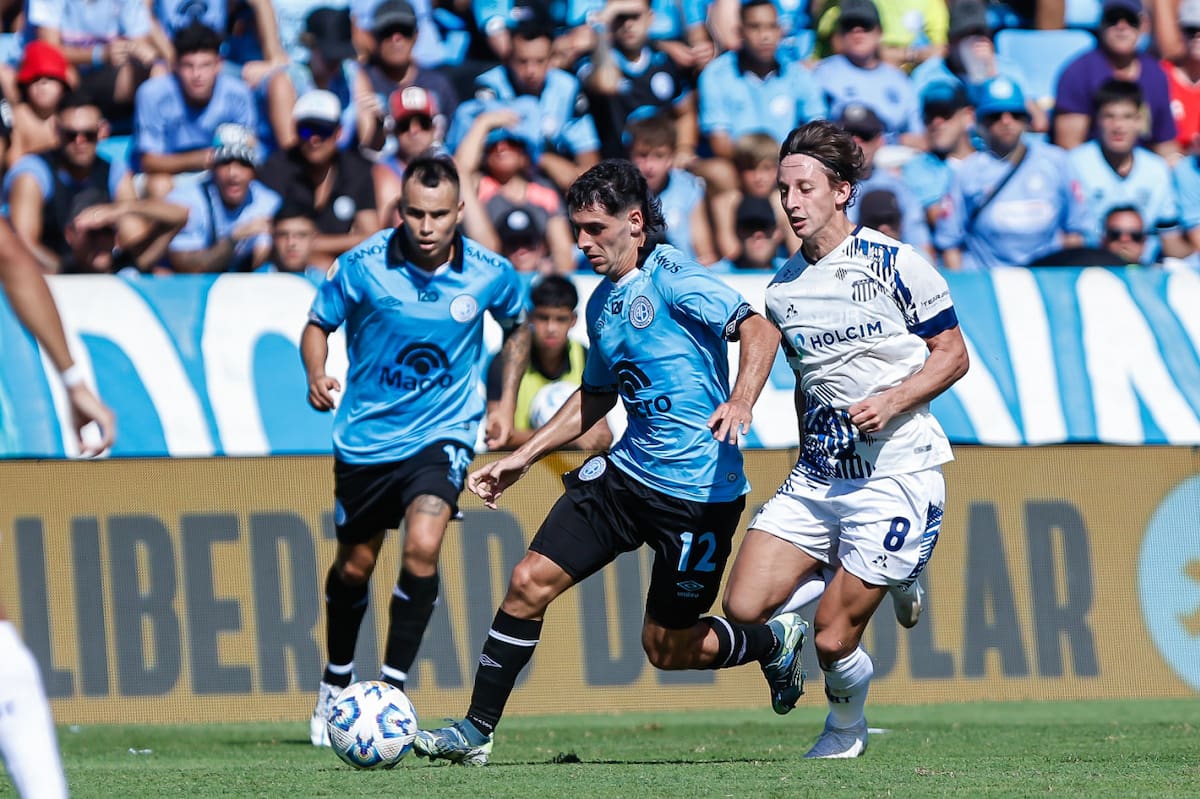 Belgrano vs Talleres, clásico de Córdoba. Foto: X @Belgrano