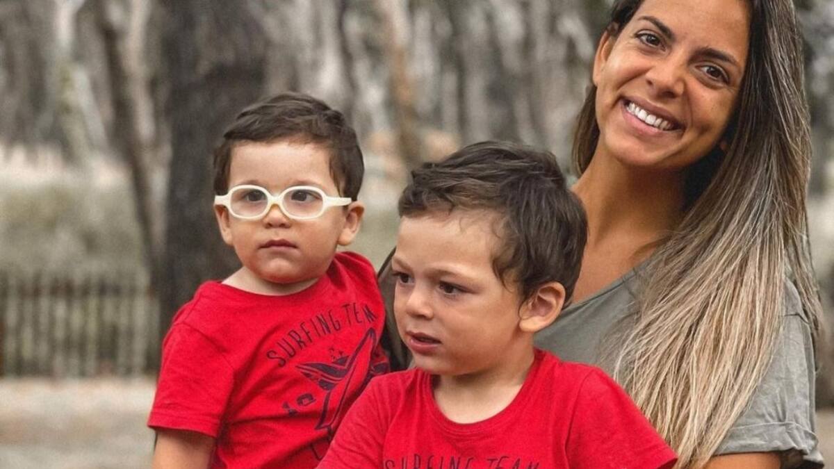Belu Lucius habló del problema de la vista que padece uno de sus hijos