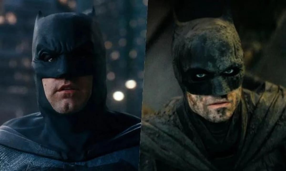 Ben Affleck y Robert Pattinson: los sucesores de Christian Bale. Foto: NA.