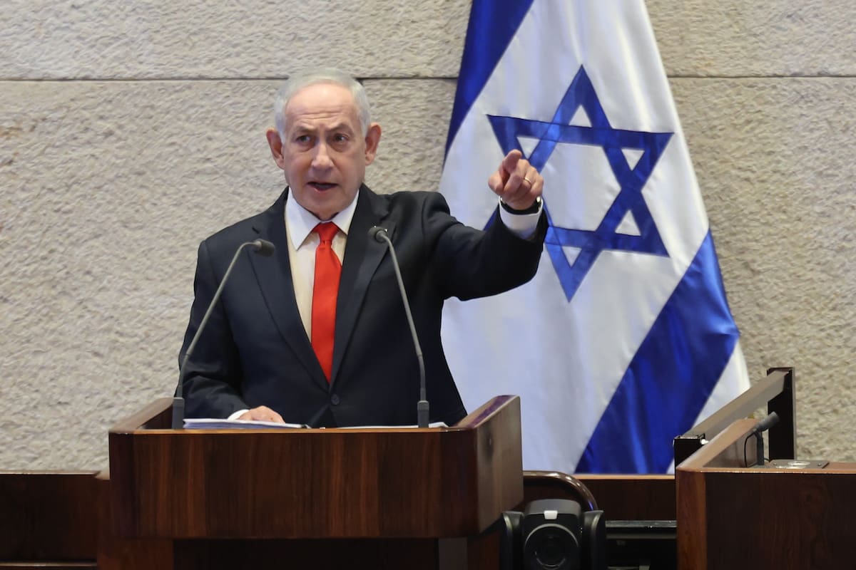 Benjamin Netanyahu primer ministro de Israel