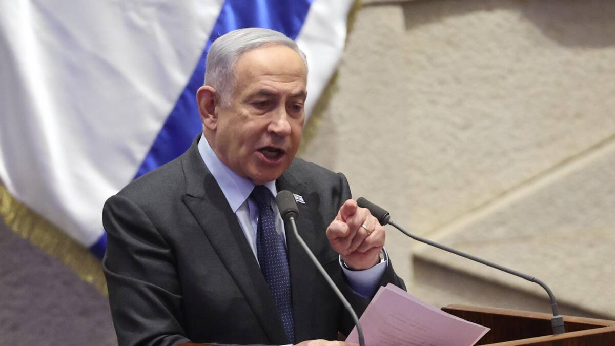 Benjamín Netanyahu, primer ministro de Israel. Foto: EFE