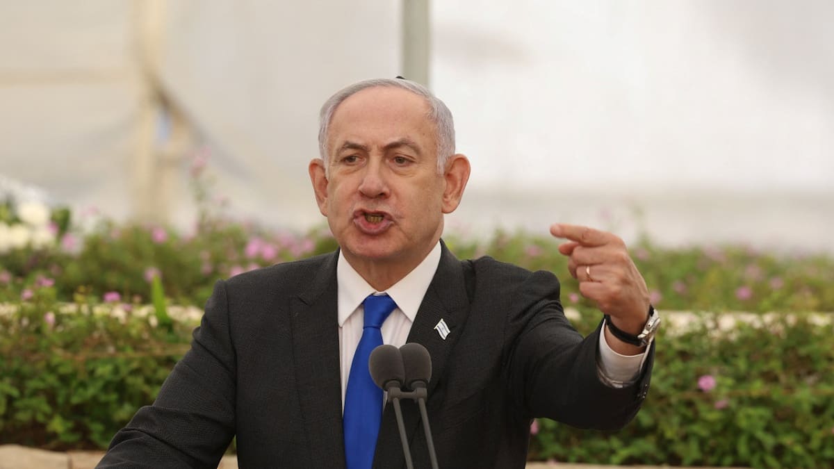 Benjamín Netanyahu, primer ministro de Israel. Foto: Reuters.