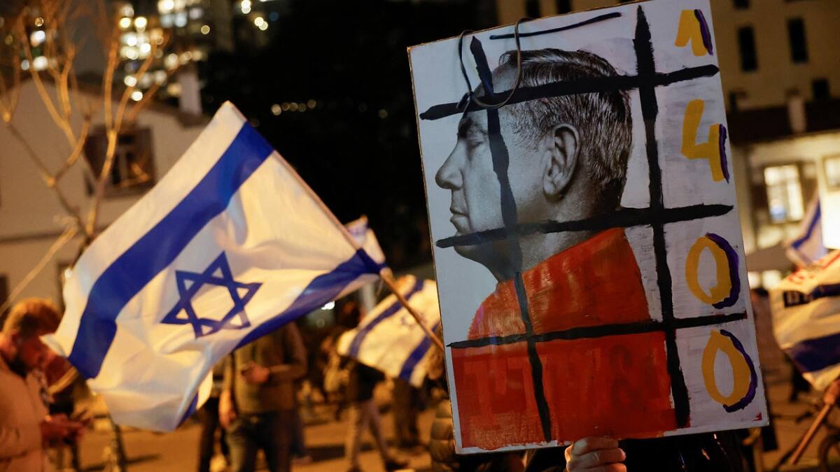 Benjamín Netanyahu, primer ministro de Israel. Foto: Reuters.