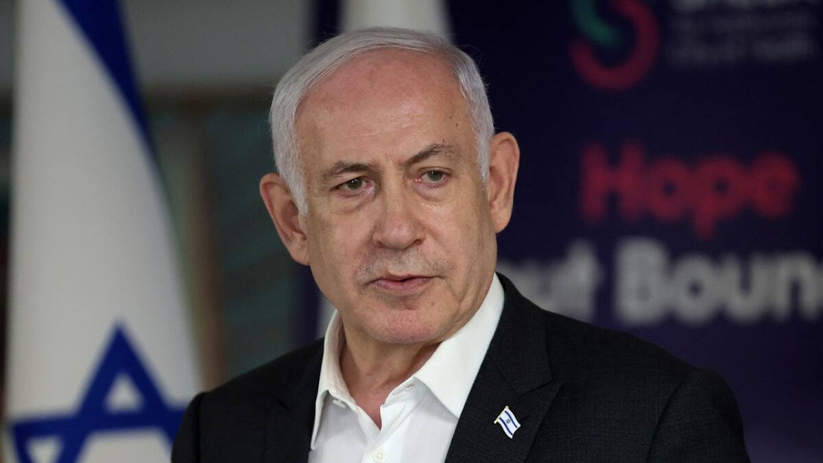 Benjamín Netanyahu, primer ministro de Israel. Foto: Reuters.