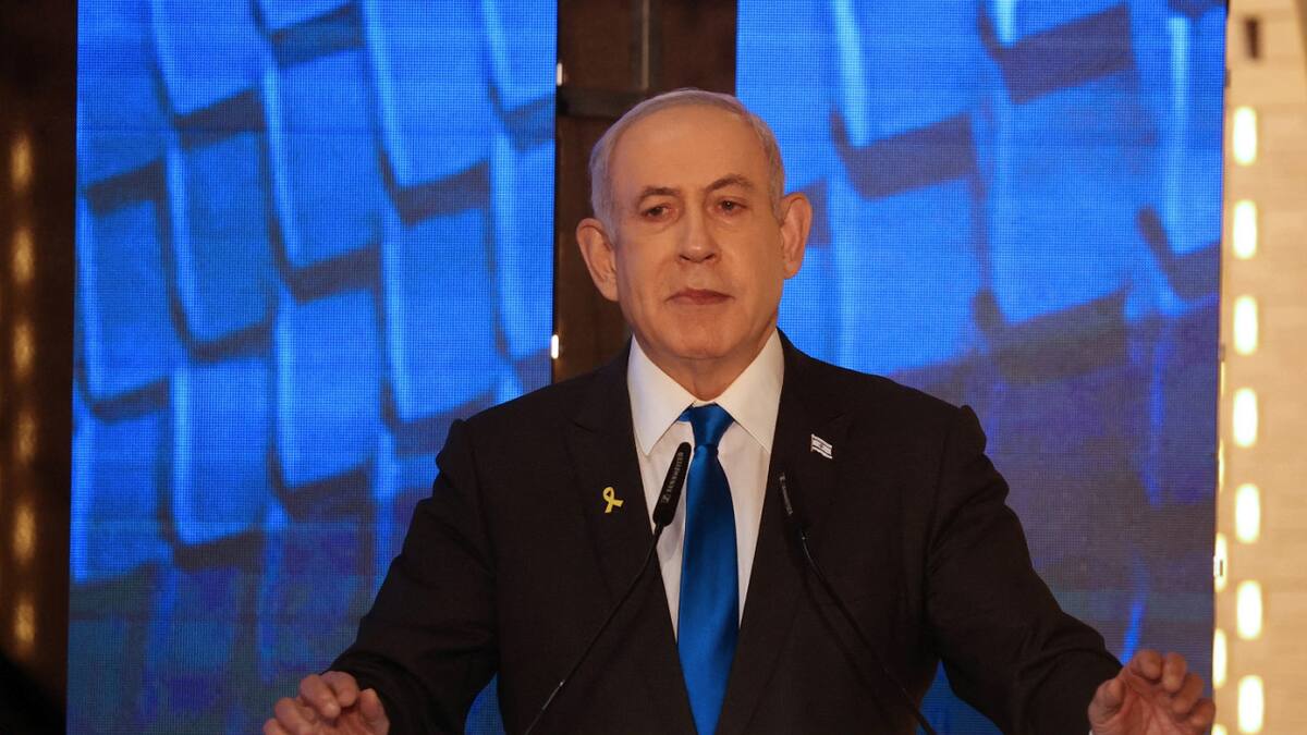Benjamín Netanyahu, primer ministro de Israel. Foto: Reuters