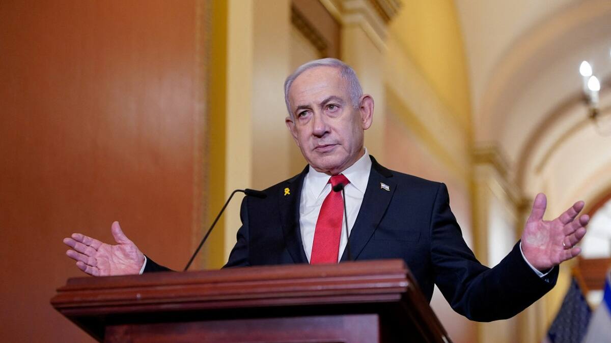 Benjamín Netanyahu, primer ministro de Israel. Foto: Reuters (Nathan Howard)