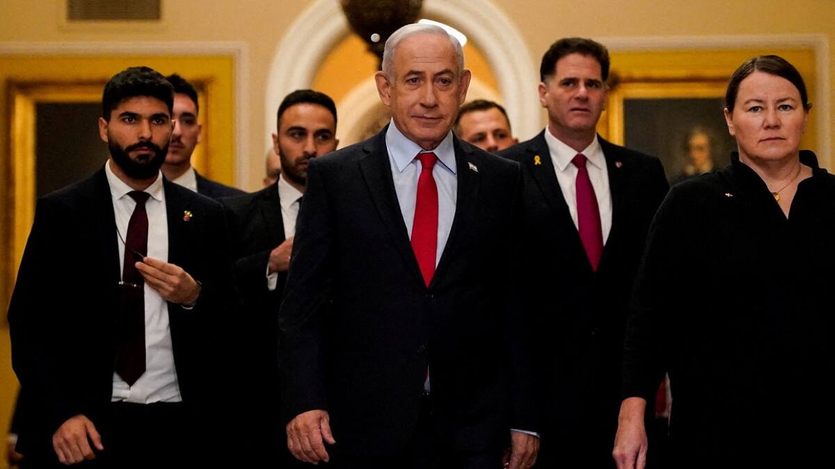 Benjamín Netanyahu, primer ministro de Israel. Foto: Reuters/Kent Nishimura