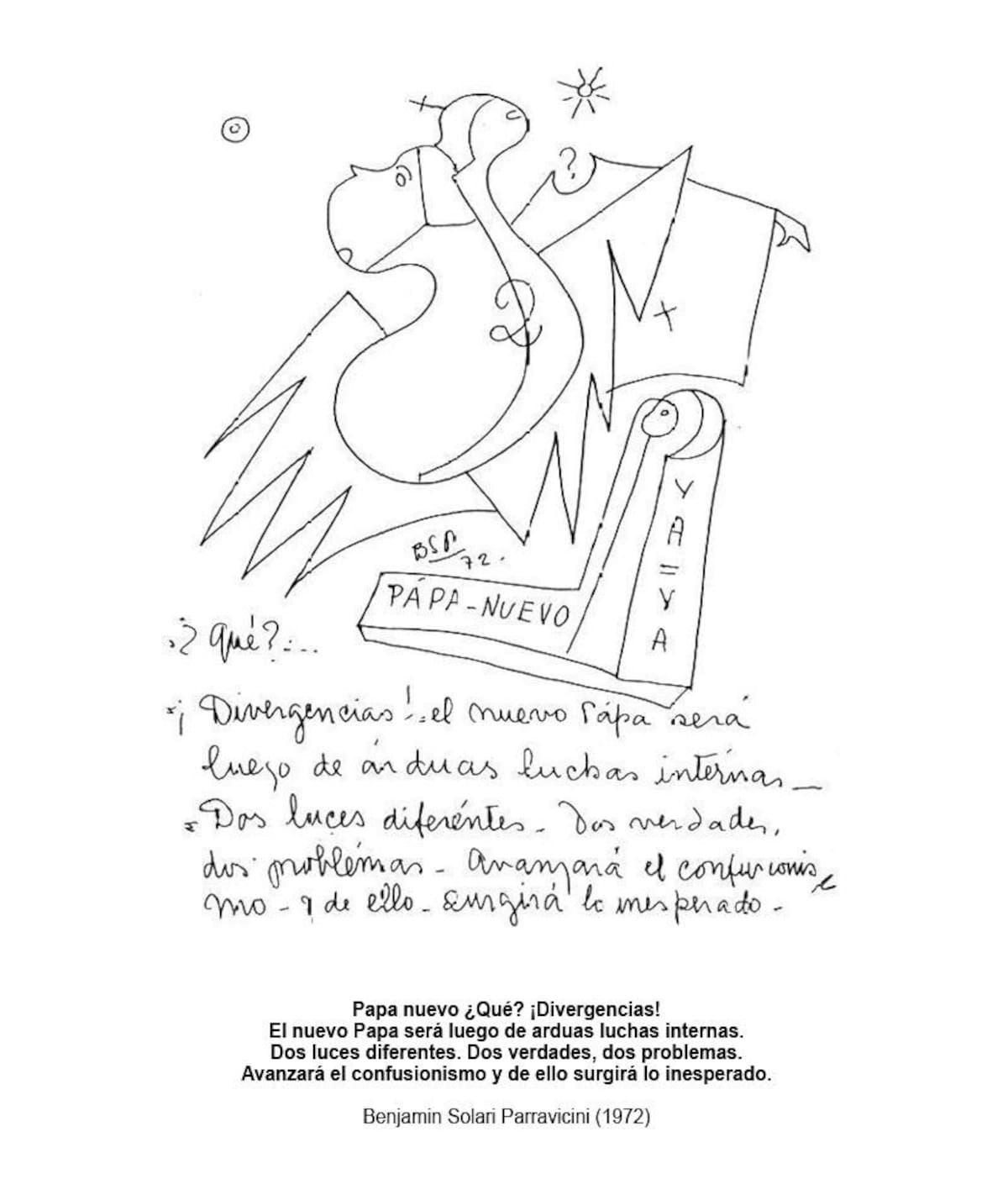 Benjamín Solari Parravicini, premoniciones, predicciones