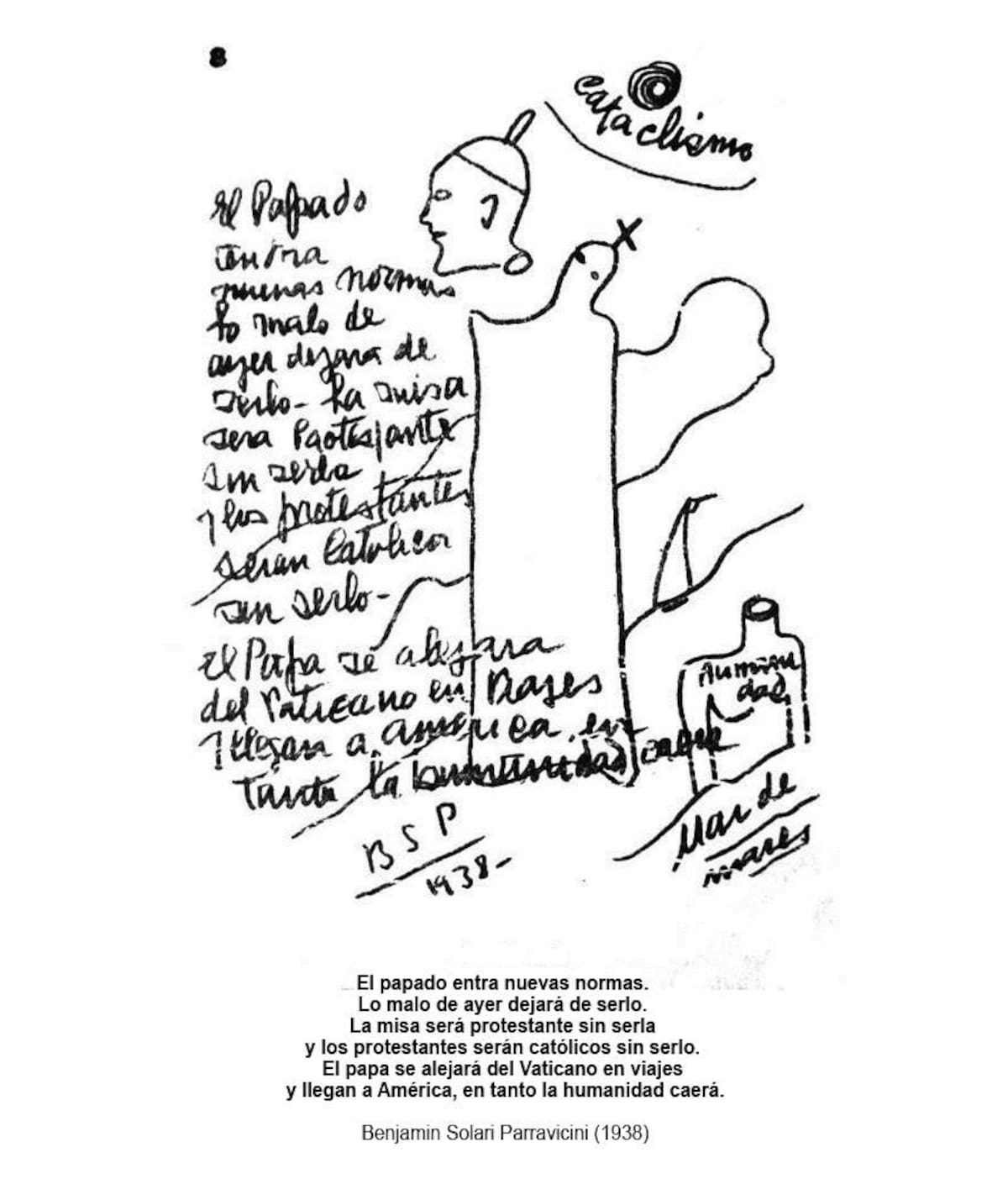 Benjamín Solari Parravicini, premoniciones, predicciones