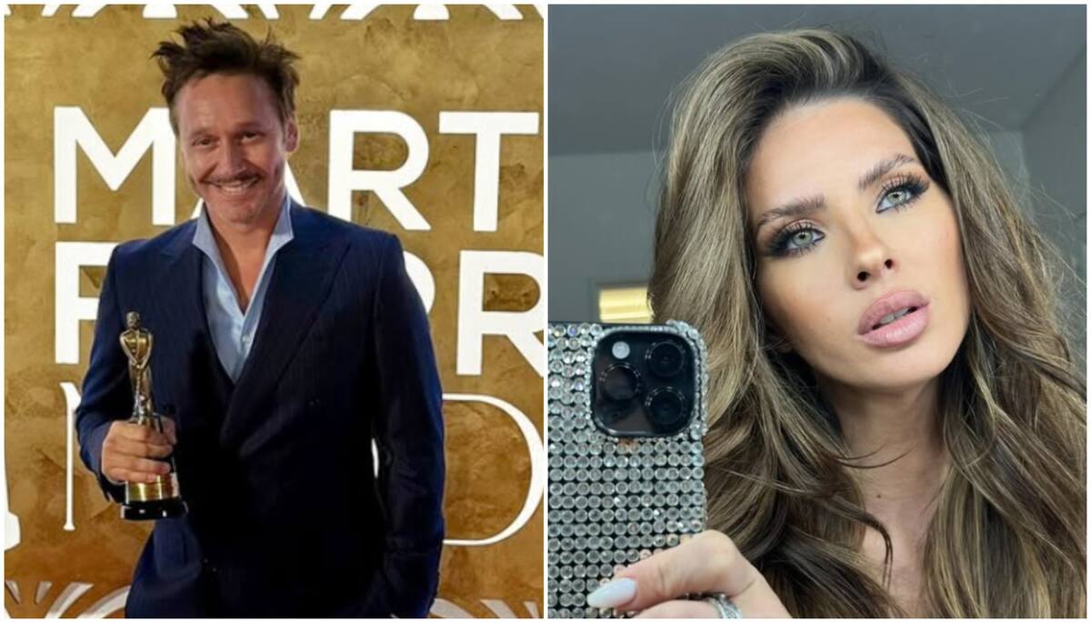 Benjamín Vicuña y la China Suárez. Fotos: Instagram.