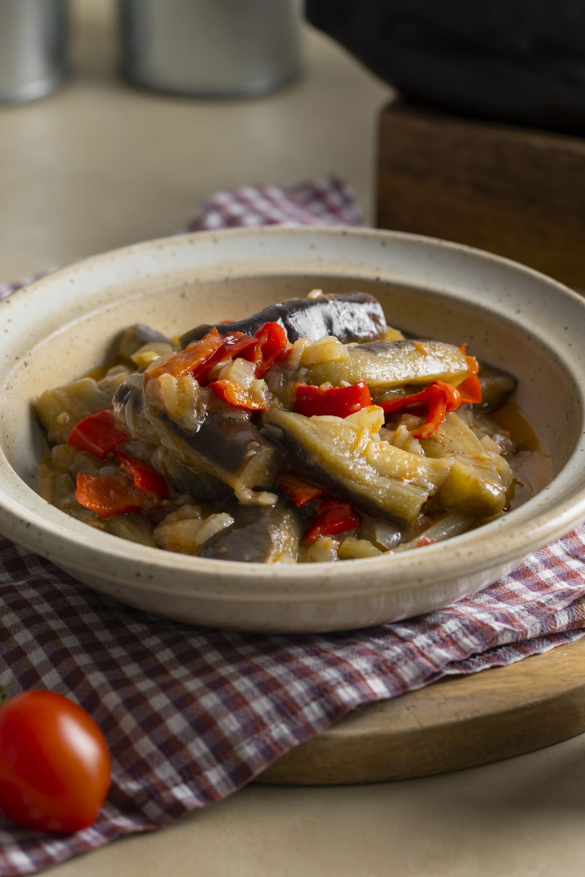 Berenjenas en escabeche. Foto: Freepik.
