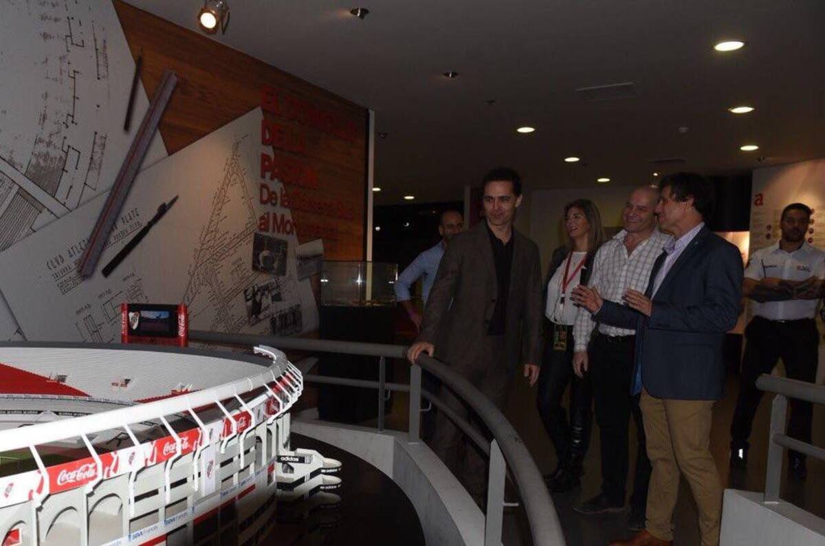 Berlín de La Casa de Papel en el Monumental, Pedro Alonso (Twitter @CARPoficial)